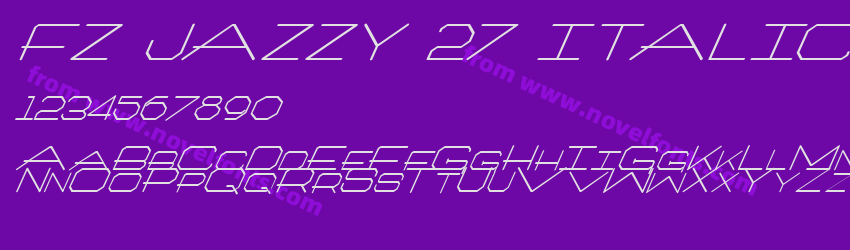 FZ JAZZY 27 ITALICPreview FZ JAZZY 27 ITALICPreview