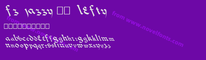 FZ JAZZY 33 LEFTYPreview FZ JAZZY 33 LEFTYPreview