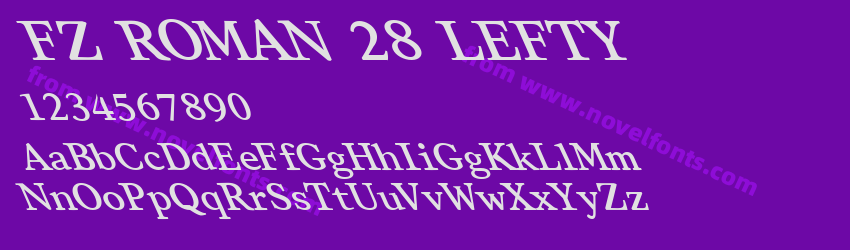 FZ ROMAN 28 LEFTYPreview FZ ROMAN 28 LEFTYPreview