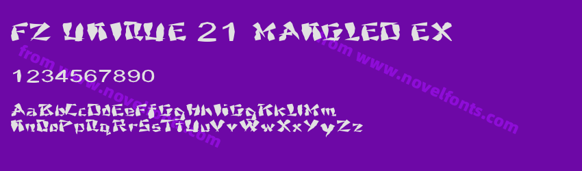 FZ UNIQUE 21 MANGLED EXPreview FZ UNIQUE 21 MANGLED EXPreview