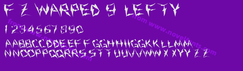FZ WARPED 9 LEFTYPreview FZ WARPED 9 LEFTYPreview