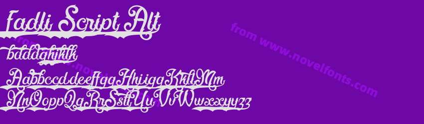Fadli Script AltPreview Fadli Script AltPreview