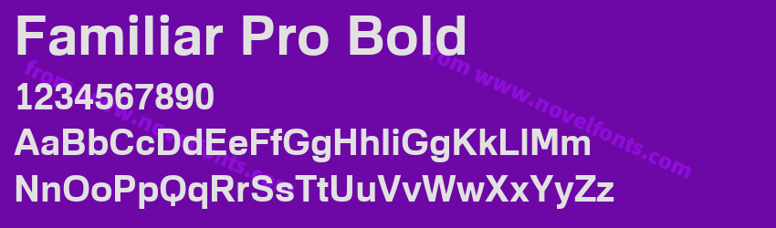 Familiar Pro BoldPreview Familiar Pro BoldPreview
