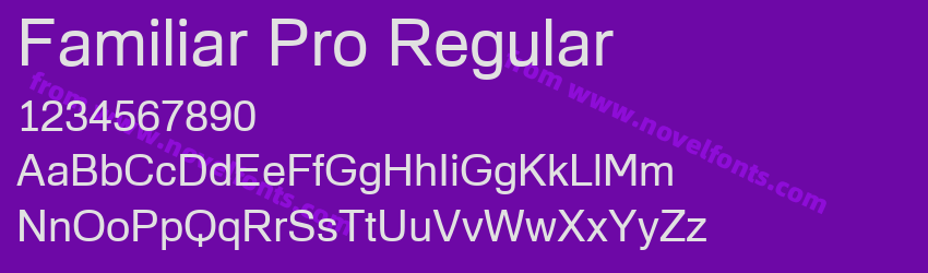 Familiar Pro RegularPreview Familiar Pro RegularPreview
