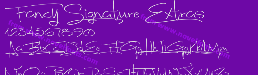 Fancy Signature ExtrasPreview Fancy Signature ExtrasPreview