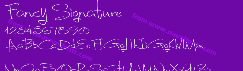Fancy SignaturePreview Fancy SignaturePreview