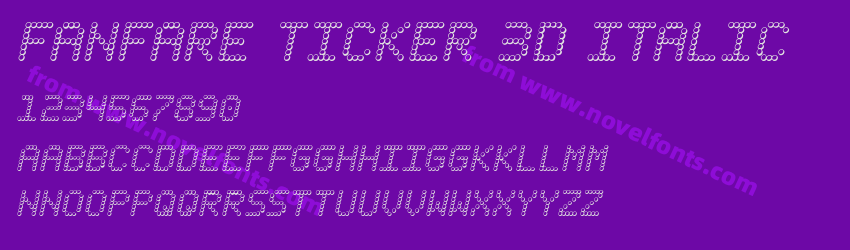 Fanfare Ticker 3D ItalicPreview Fanfare Ticker 3D ItalicPreview