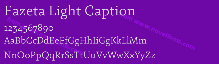 Fazeta Light CaptionPreview Fazeta Light CaptionPreview