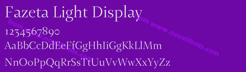 Fazeta Light DisplayPreview Fazeta Light DisplayPreview