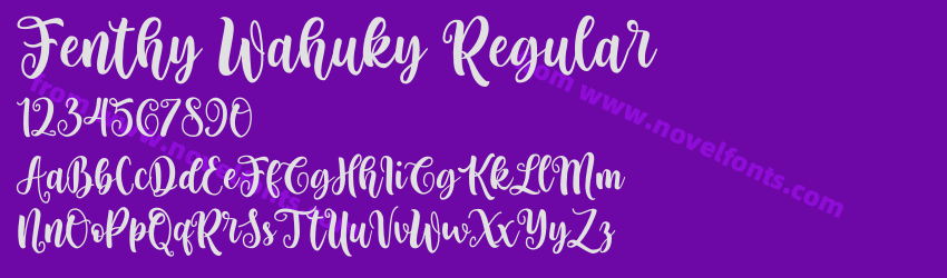 Fenthy Wahuky RegularPreview Fenthy Wahuky RegularPreview