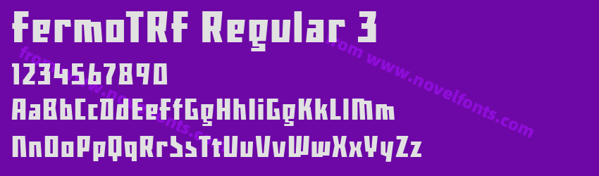 FermoTRF Regular 3Preview FermoTRF Regular 3Preview