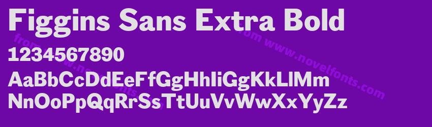 Figgins Sans Extra BoldPreview Figgins Sans Extra BoldPreview
