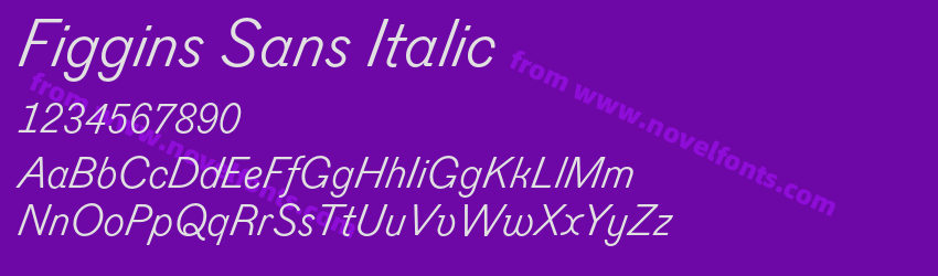 Figgins Sans ItalicPreview Figgins Sans ItalicPreview