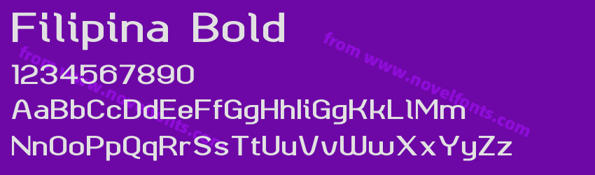 Filipina BoldPreview Filipina BoldPreview
