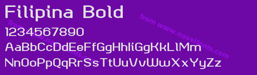 Filipina BoldPreview