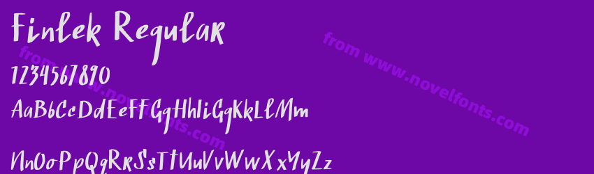 Finlek RegularPreview Finlek RegularPreview