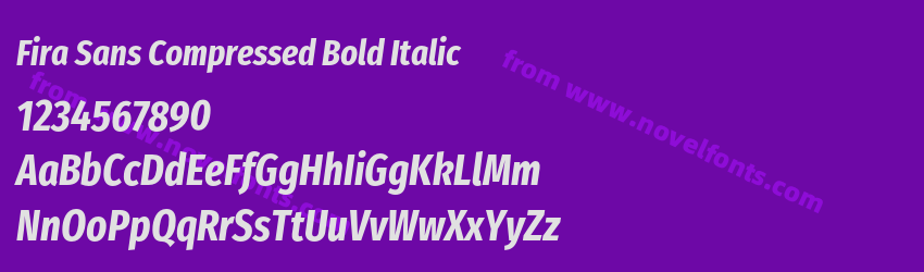 Fira Sans Compressed Bold ItalicPreview Fira Sans Compressed Bold ItalicPreview