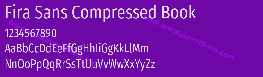 Fira Sans Compressed BookPreview Fira Sans Compressed BookPreview