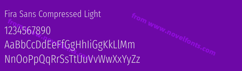 Fira Sans Compressed LightPreview Fira Sans Compressed LightPreview