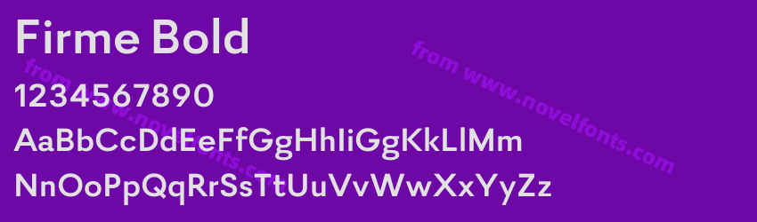 Firme BoldPreview Firme BoldPreview