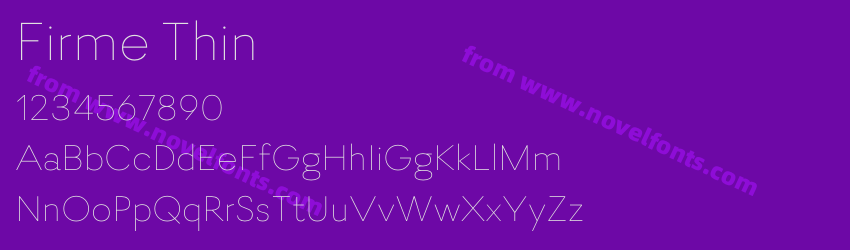 Firme ThinPreview Firme ThinPreview