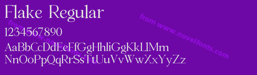 Flake RegularPreview Flake RegularPreview