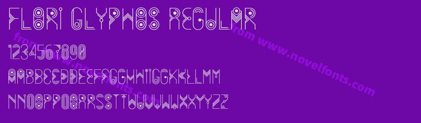 Flori Glyphos RegularPreview Flori Glyphos RegularPreview