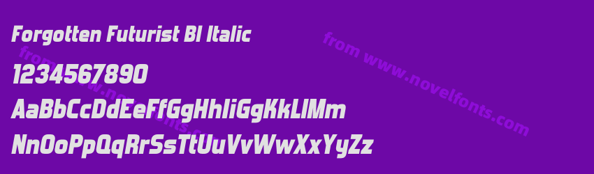 Forgotten Futurist Bl ItalicPreview Forgotten Futurist Bl ItalicPreview