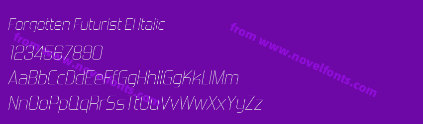 Forgotten Futurist El ItalicPreview Forgotten Futurist El ItalicPreview