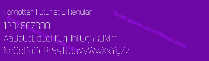 Forgotten Futurist El RegularPreview Forgotten Futurist El RegularPreview