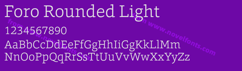Foro Rounded LightPreview Foro Rounded LightPreview