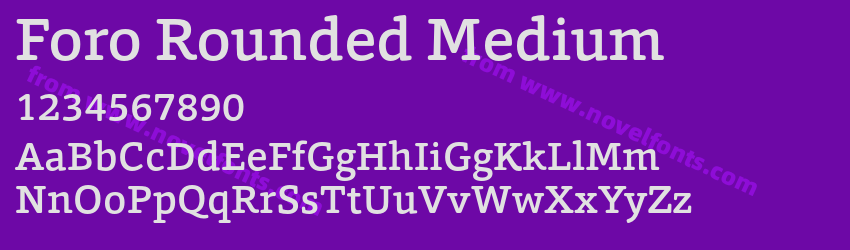 Foro Rounded MediumPreview Foro Rounded MediumPreview