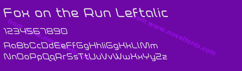 Fox on the Run LeftalicPreview Fox on the Run LeftalicPreview