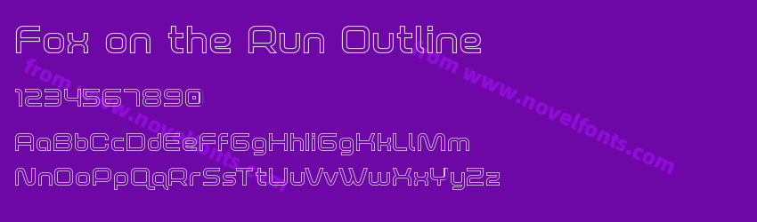 Fox on the Run OutlinePreview Fox on the Run OutlinePreview