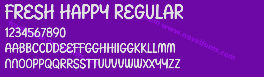 Fresh Happy RegularPreview Fresh Happy RegularPreview