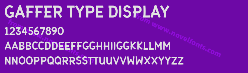 Gaffer Type DisplayPreview Gaffer Type DisplayPreview