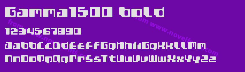 Gamma1500 BoldPreview Gamma1500 BoldPreview