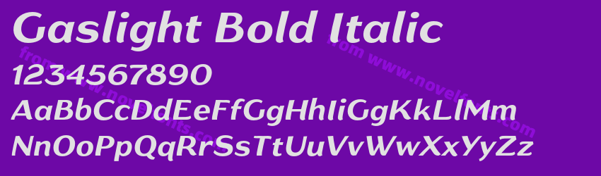 Gaslight Bold ItalicPreview Gaslight Bold ItalicPreview