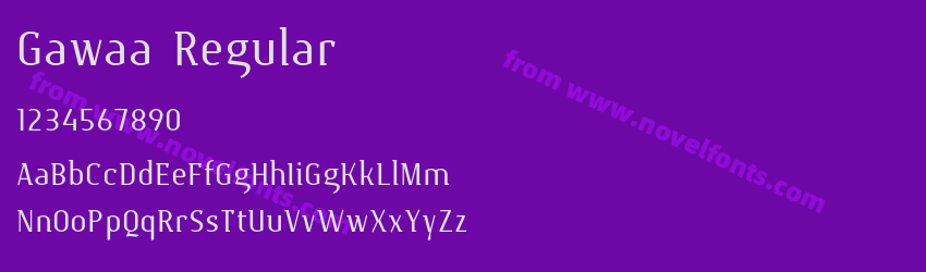 Gawaa RegularPreview Gawaa RegularPreview