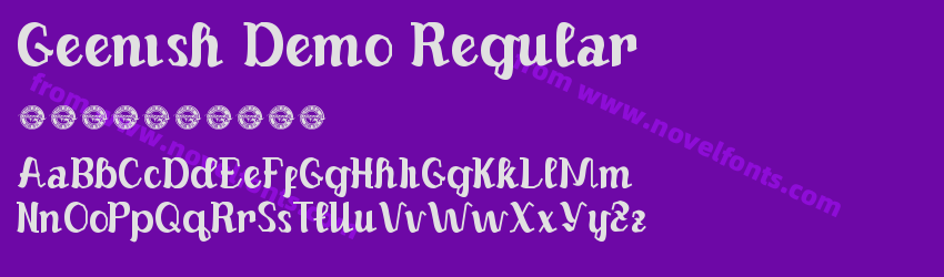 Geenish Demo RegularPreview Geenish Demo RegularPreview