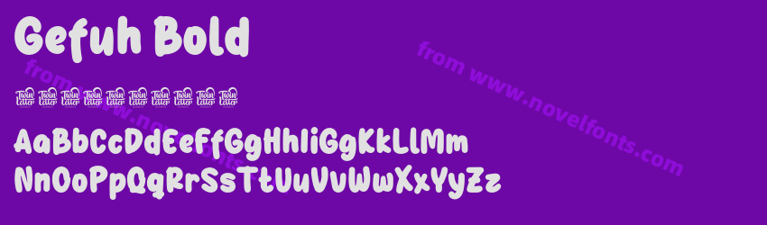 Gefuh BoldPreview Gefuh BoldPreview
