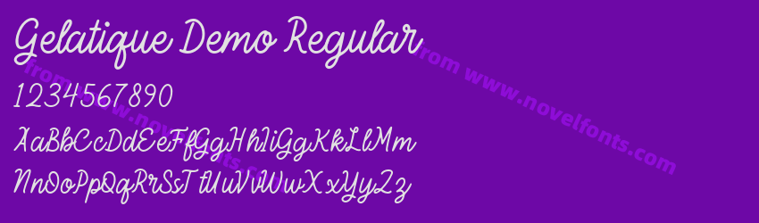 Gelatique Demo RegularPreview Gelatique Demo RegularPreview