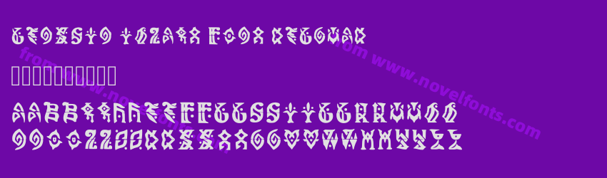Genshin Impact Font RegularPreview Genshin Impact Font RegularPreview