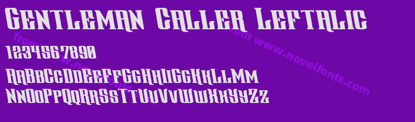 Gentleman Caller LeftalicPreview Gentleman Caller LeftalicPreview