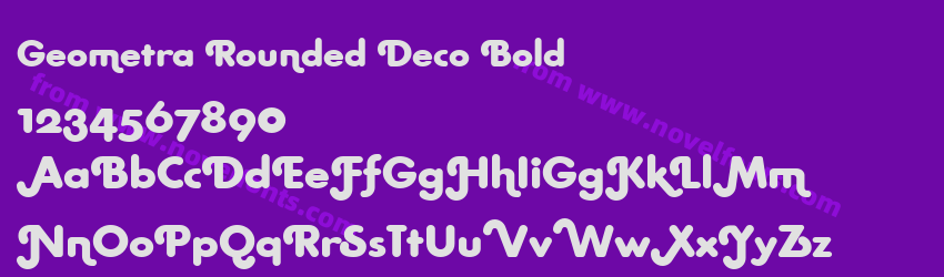 Geometra Rounded Deco BoldPreview Geometra Rounded Deco BoldPreview