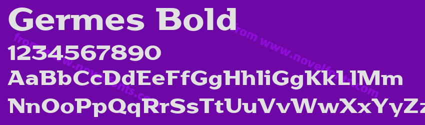 Germes BoldPreview Germes BoldPreview