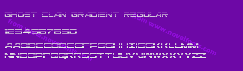 Ghost Clan Gradient RegularPreview Ghost Clan Gradient RegularPreview