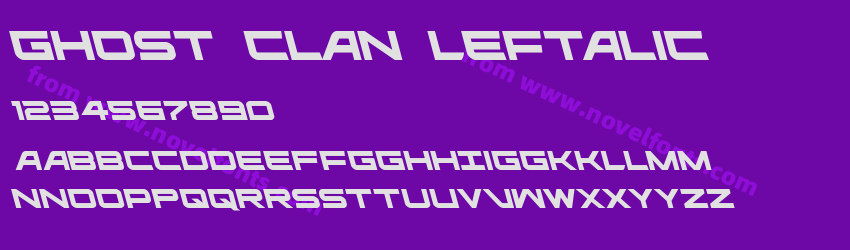 Ghost Clan LeftalicPreview Ghost Clan LeftalicPreview