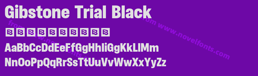 Gibstone Trial BlackPreview Gibstone Trial BlackPreview