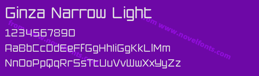 Ginza Narrow LightPreview Ginza Narrow LightPreview
